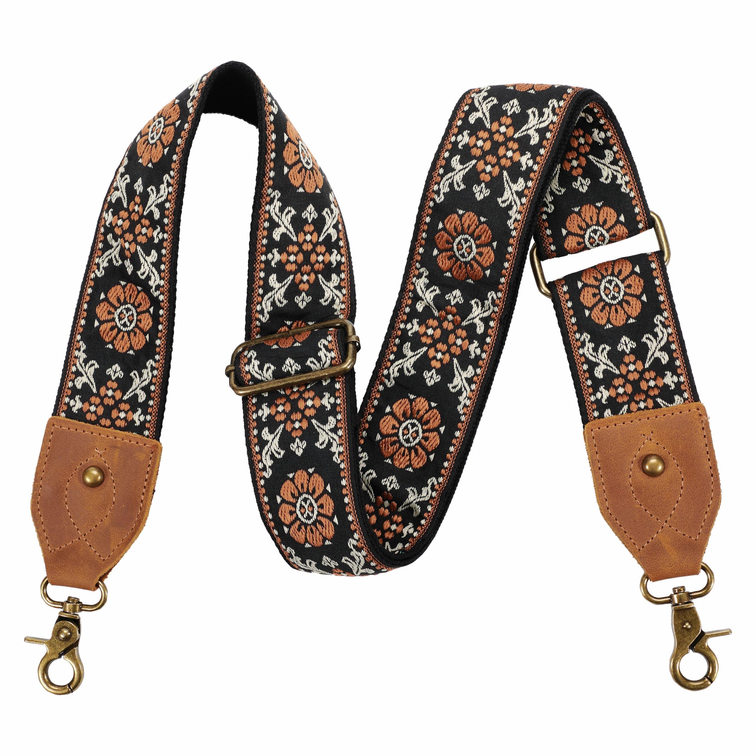 PALAY® Shoulder Strap Retro Jacquard Embroidery Wide Shoulder Strap Exotic Crossbody Strap Adjustable Shoulder Strap for Handbag,Travel Bag PALAY® Shoulder Strap Retro Jacquard Embroidery Wide Shoulder Strap Exotic Crossbody Strap Adjustable Shoulder Strap for Handbag,Travel Bag